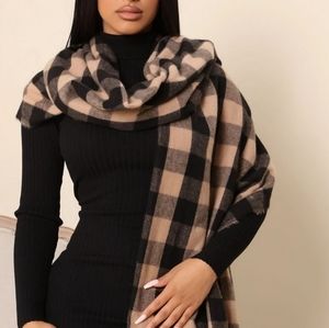 Caught Off Guard Plaid Scarf